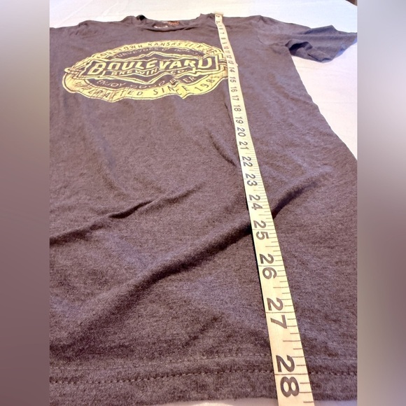 Boulevard Brewing Co. Classic Logo T-Shirt by Camp David – Dark Grey | NWOT | S - Picture 6 of 8